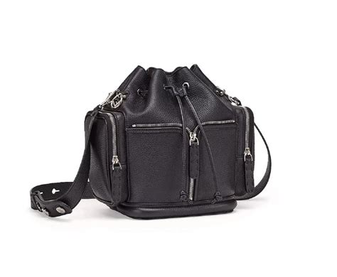 Fendi Mon Tresor Black Selleria Calfskin Leather Bucket Bag 